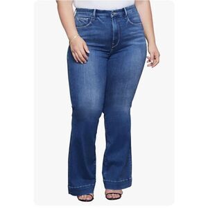 NWT Good American Food Flare Jeans